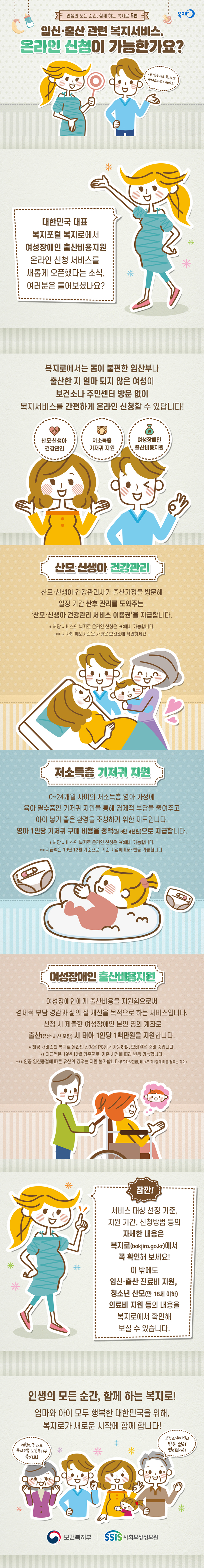 임신·출산 관련 복지서비스, 온라인 신청이 가능한가요? 임신·출산 관련 복지서비스, 온라인 신청이 가능한가요?